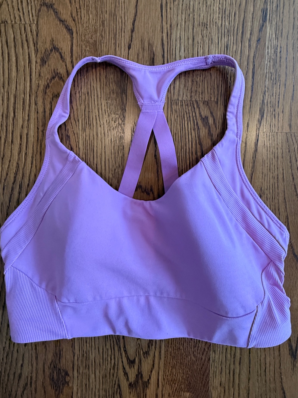 Avia Purple cross back Sports Bra Large athletic